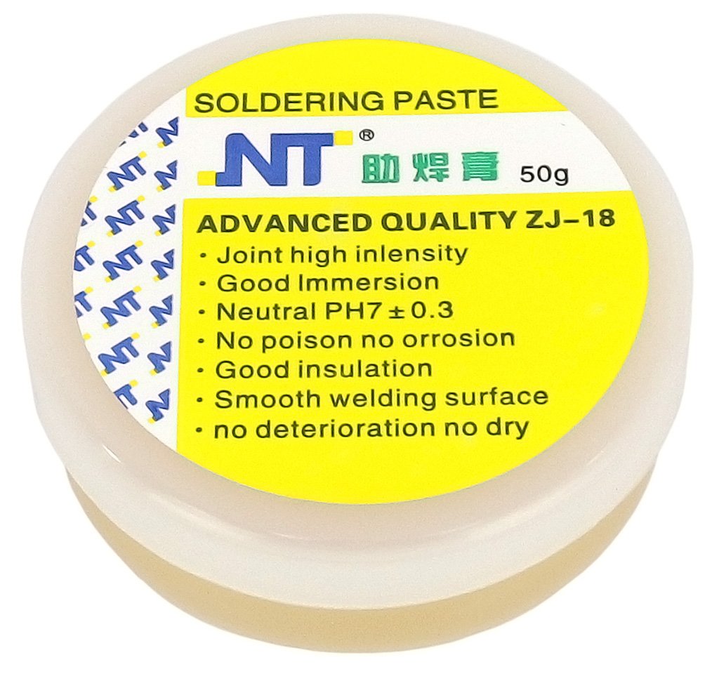 

Topnik Pasta Lutownicza Flux Do Cyny Nt ZJ-18 20g