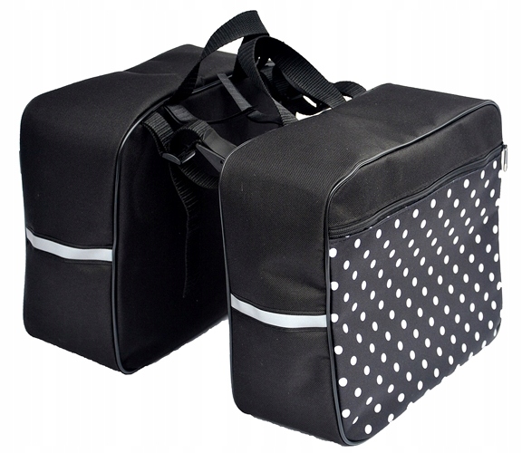 TORBA NA BAGAŻNIK ROWEROWY, SAKWA 2x10L