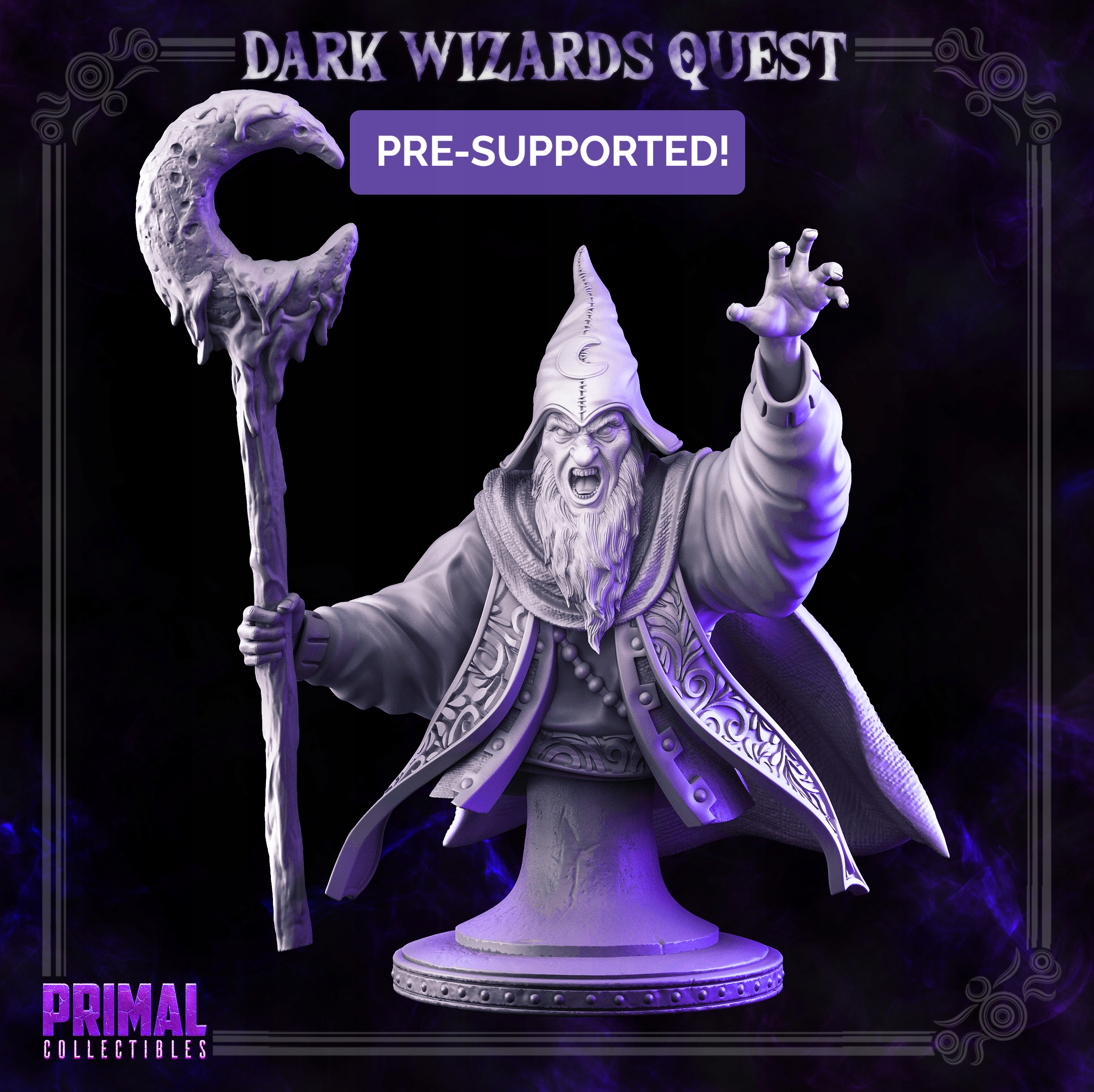 High Mage Hasaugul Bust Primal Collectibles