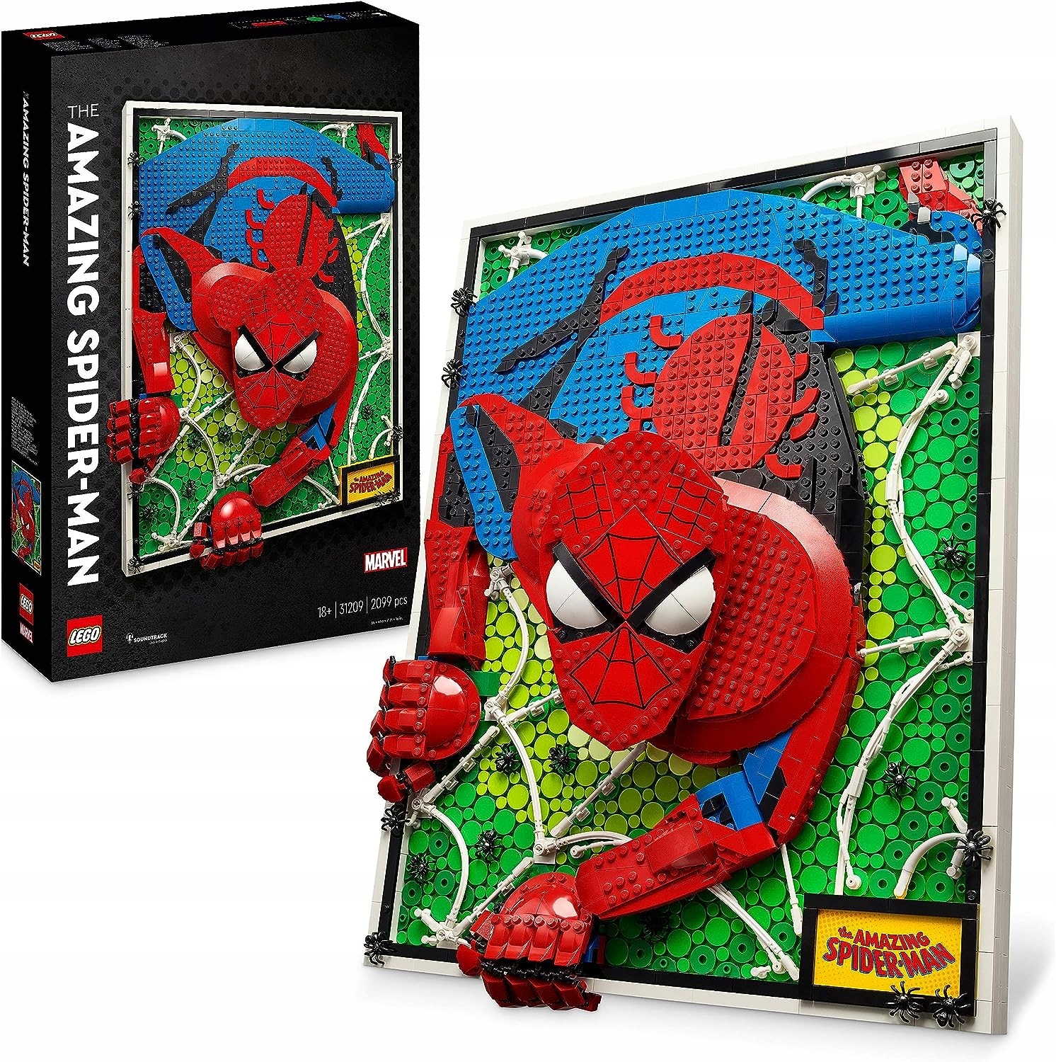 Lego Art 31209 Niesamowity Spider-Man