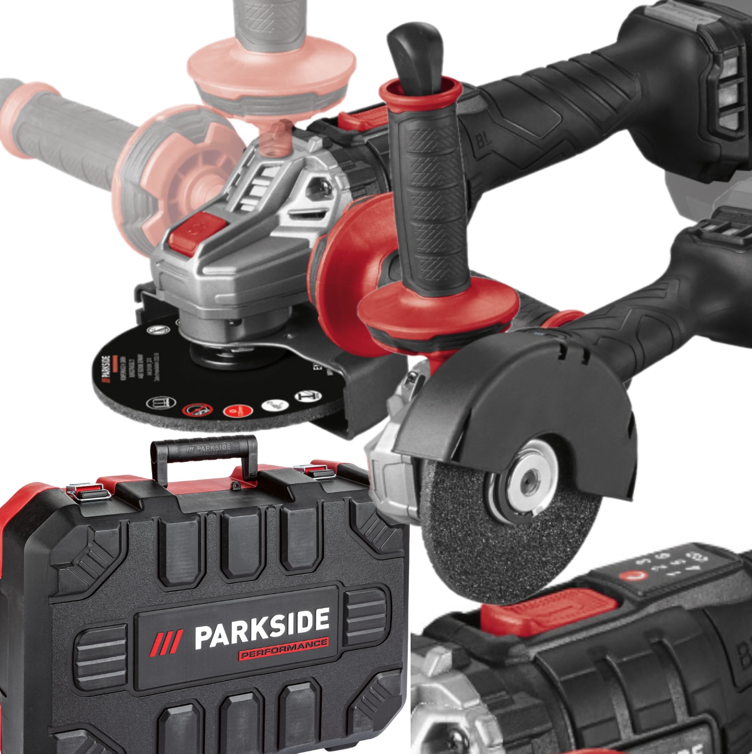 Szlifierka Kątowa Akumulatorowa Bezszczotkowa Performance Pwsap 20-Li G7