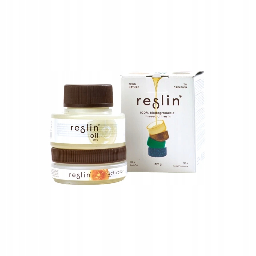 Reslin Sada biologicky rozložitelné pryskyřice 375 g (250 g 175 g)