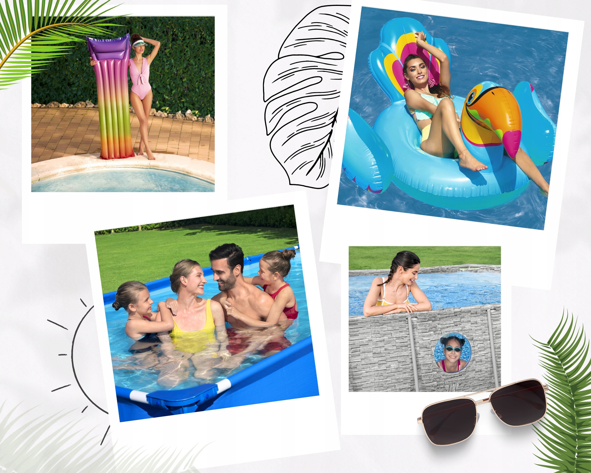 JACUZZI 7 OSOBOWE SPA BESTWAY HYDROMASAŻ 60023 Liczba miejsc 7