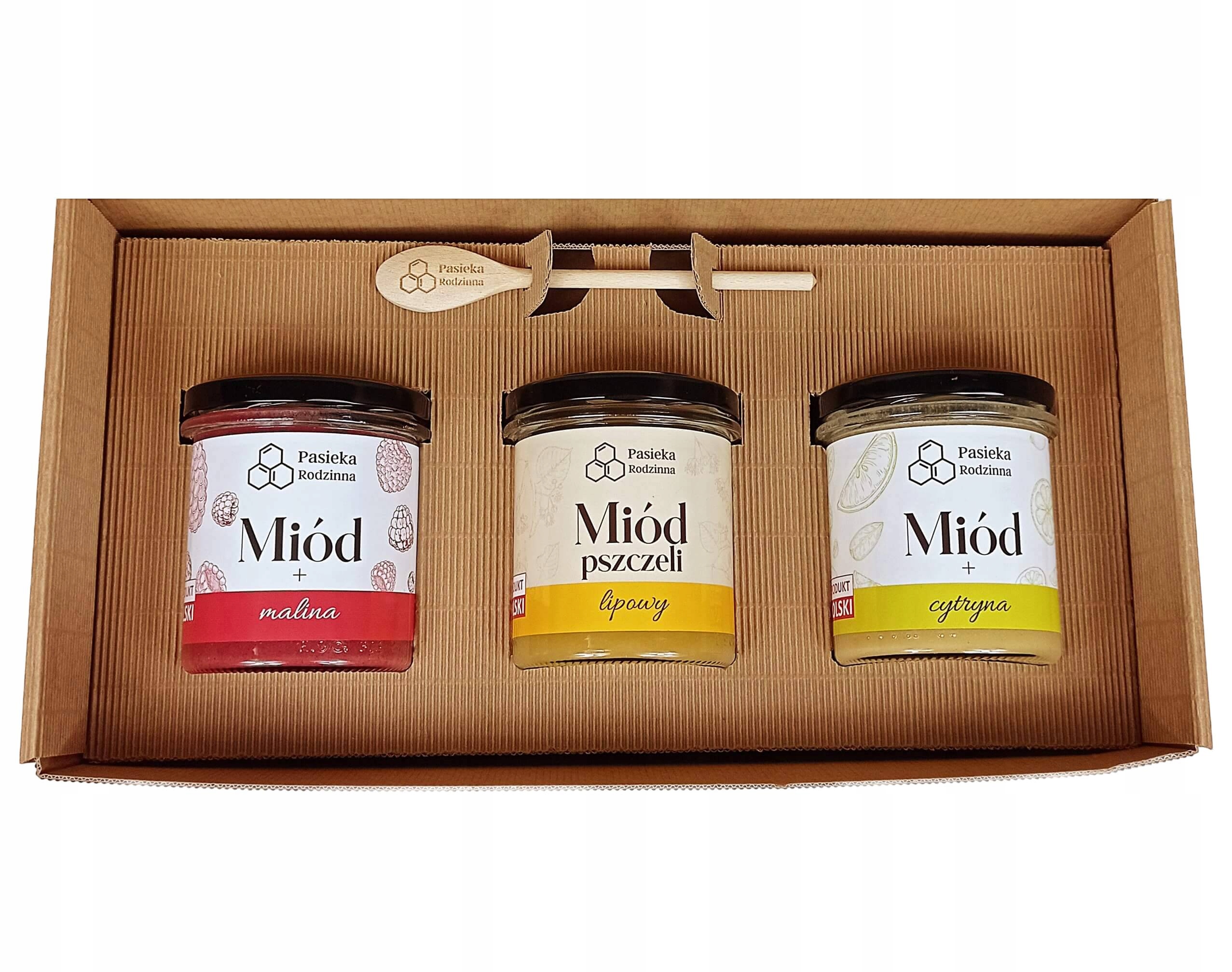 Levně Dárková sada s 3 medy 410 g na Den žen všeho nejsladšího