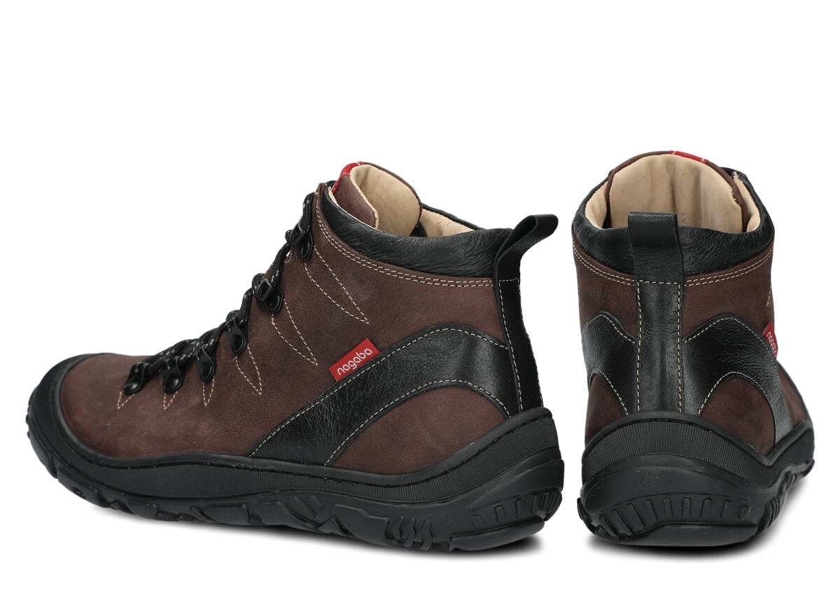 NAGABA 240 BRĄZ BARKA + FILC - TREKKING DAMSKI - ROZMIAR 40 Długość wkładki 26.2 cm