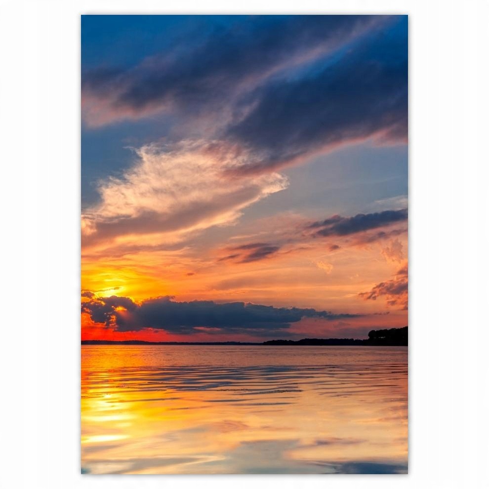 

Naklejki 50x70 Zachód słońca Tropiki