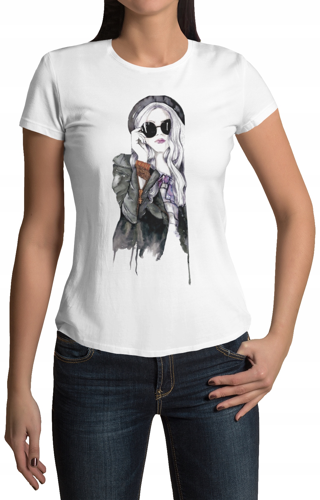 

Koszulka Damska T-shirt S Damskie Wzory- Wzory!!