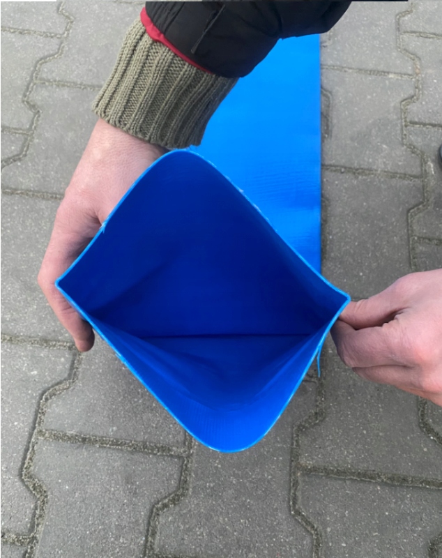 Fartuch Rękaw PCV 200 MM Do Zbiornika do betonu Długość 1 m