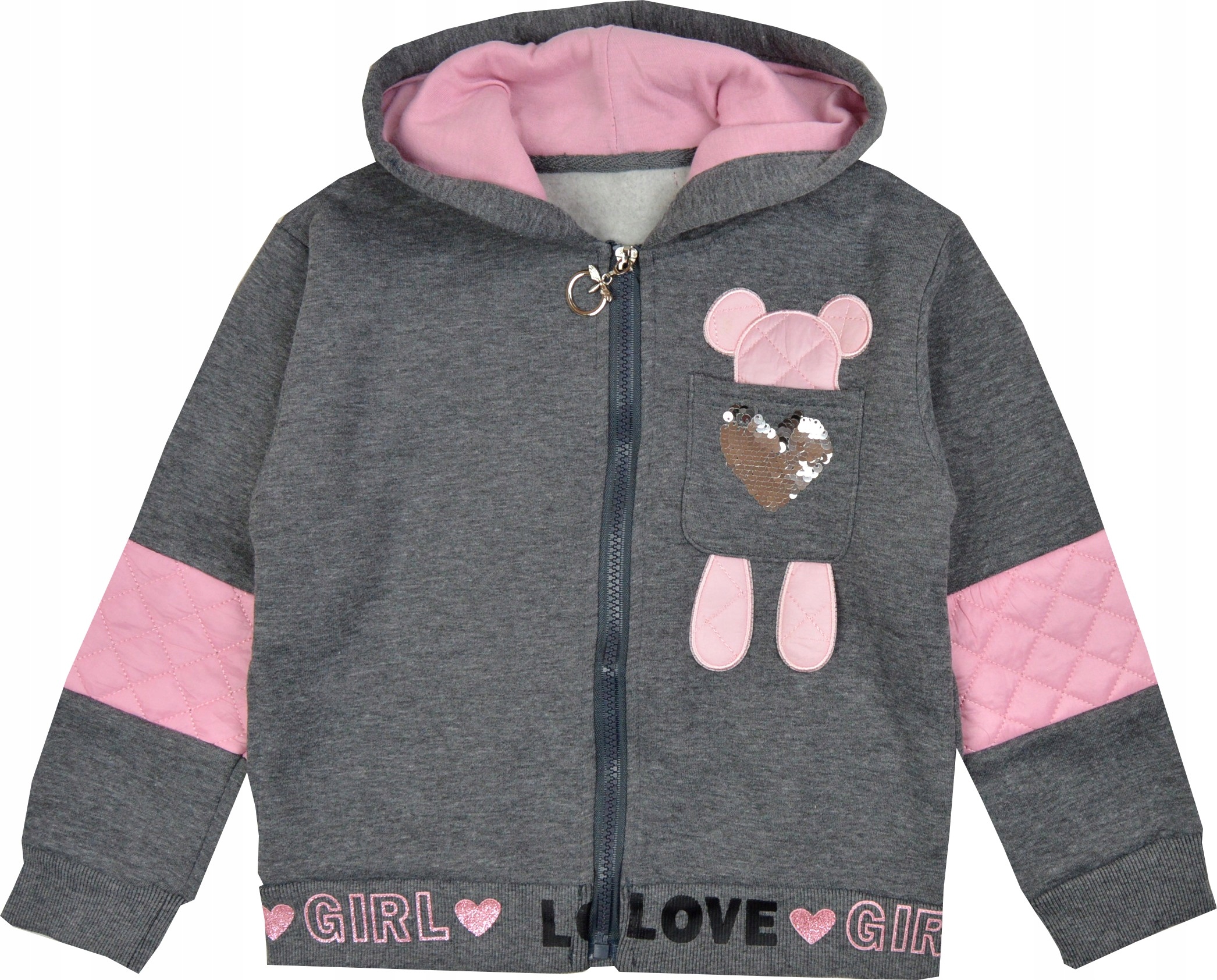 FOFO Bluza+Spodnie OCIEPLANY DRES 110/116cm Rozmiar (new) 116 (111 - 116 cm)