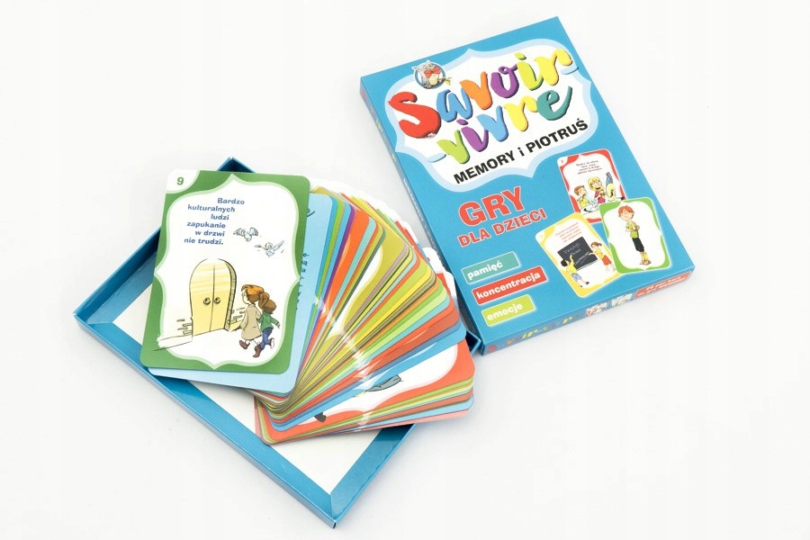 Savoir-vivre. Memory i Piotruś (SSL) Kod producenta 5908287996472