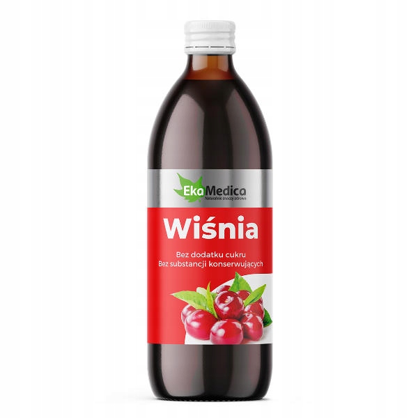 

Sok z wiśni 100% bez cukru 500ml