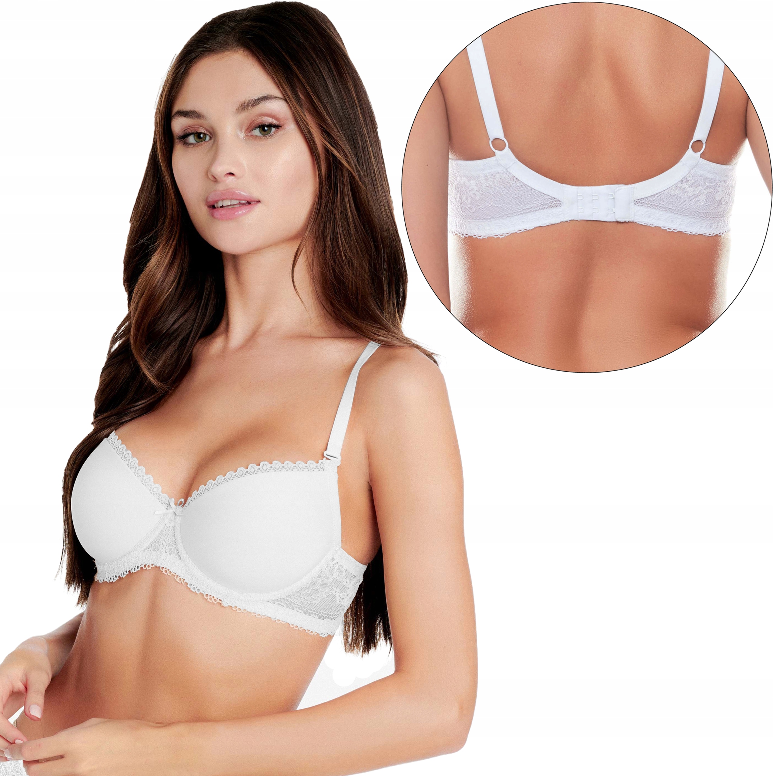 

Henderson biustonosz push up Kassidy, Biały, 85B