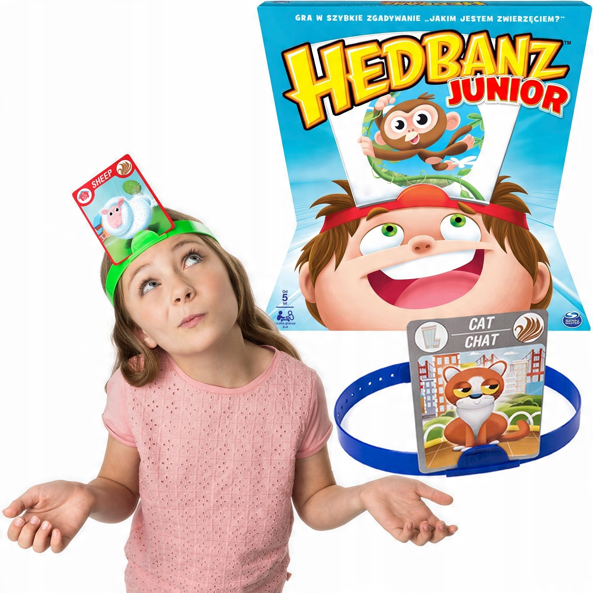 

Towarzyska Gra Dla Dzieci Czółko Headbanz Junior