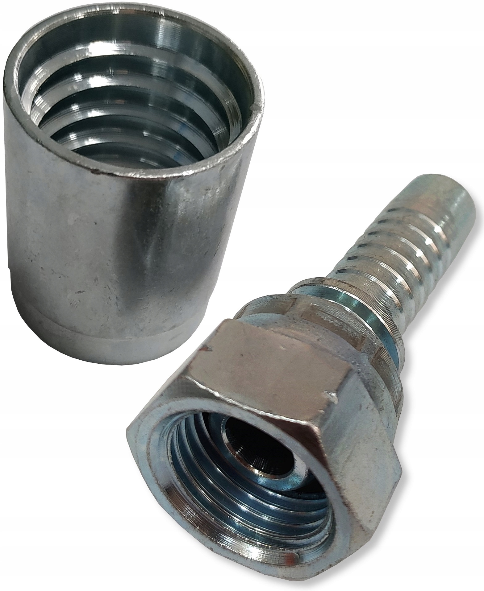 5x ZAKUWKA PROSTA ORING 3/8' Z TULEJĄ NA WĄŻ 3/8