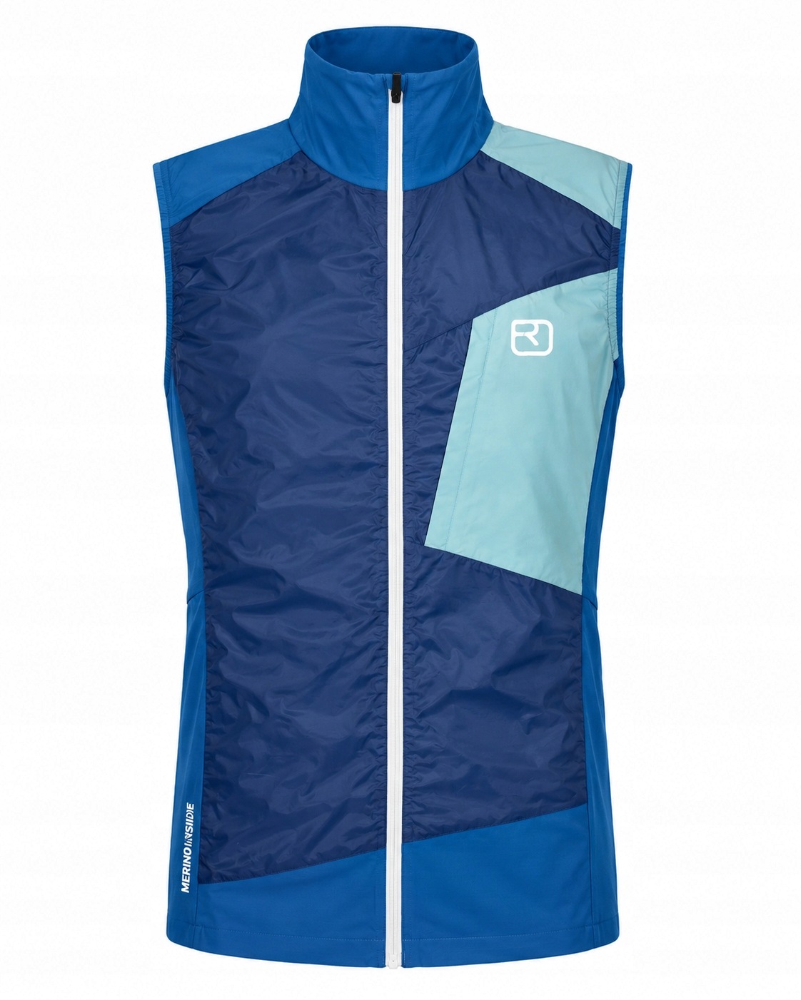 Dámská vesta Ortovox Windbreaker Vest M Petrol Blue Merino