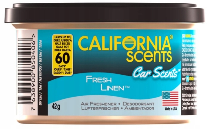 Аромат California Scents Car FRESH LINEN
