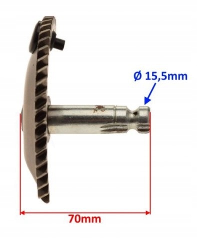 APRILIA SR GILERA RUNNER 125 półksiężyc wałek Numer katalogowy części WMPIA0260