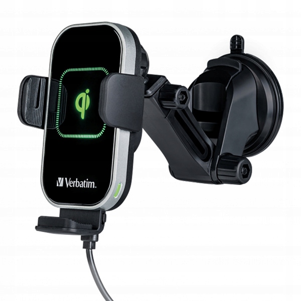 Uchwyt na telefon do samochodu Verbatim FWC-02 Qi