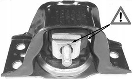 05144 - ПОДУШКА ДВИГАТЕЛЯ ПРАВАЯ CLIO III MODUS MICRA III