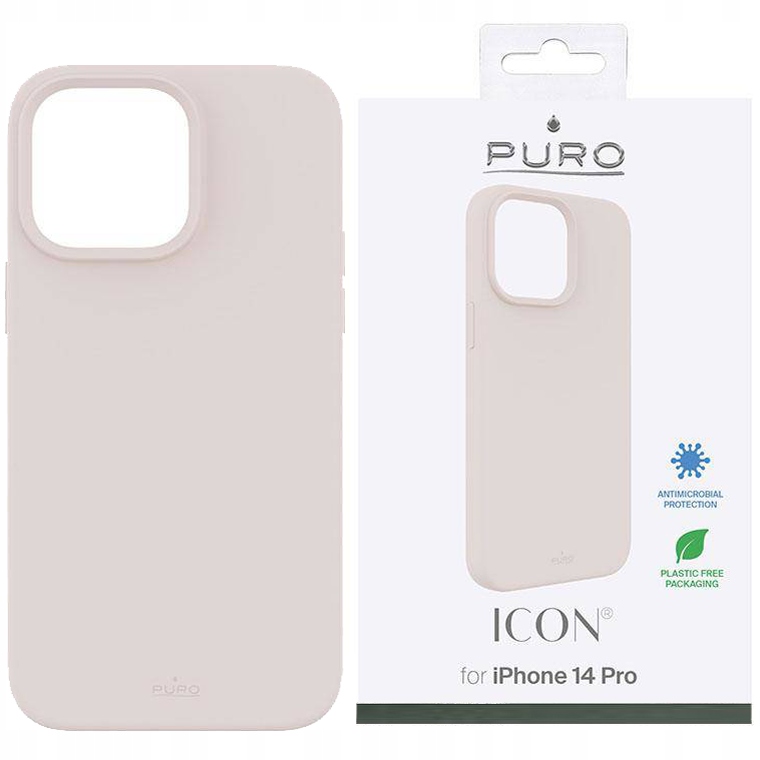 

Etui do iPhone 14 Pro, Puro Icon, case, pokrowiec