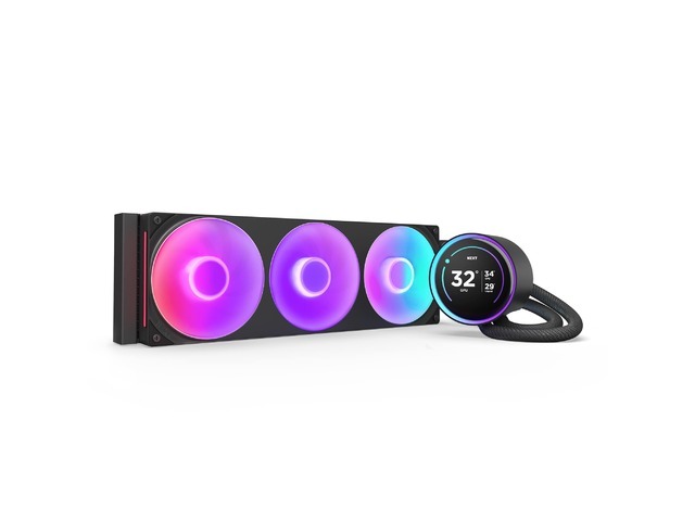 Рідинне охолодження NZXT Kraken Elite 360 LCD RGB V2 чорне