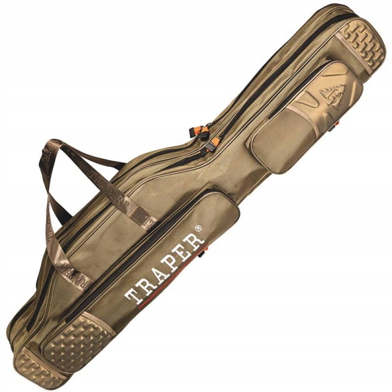 Pokrowiec Wędkarski Traper Adventure 4 Dwie Komory 120cm Na Wędki I Osprzęt