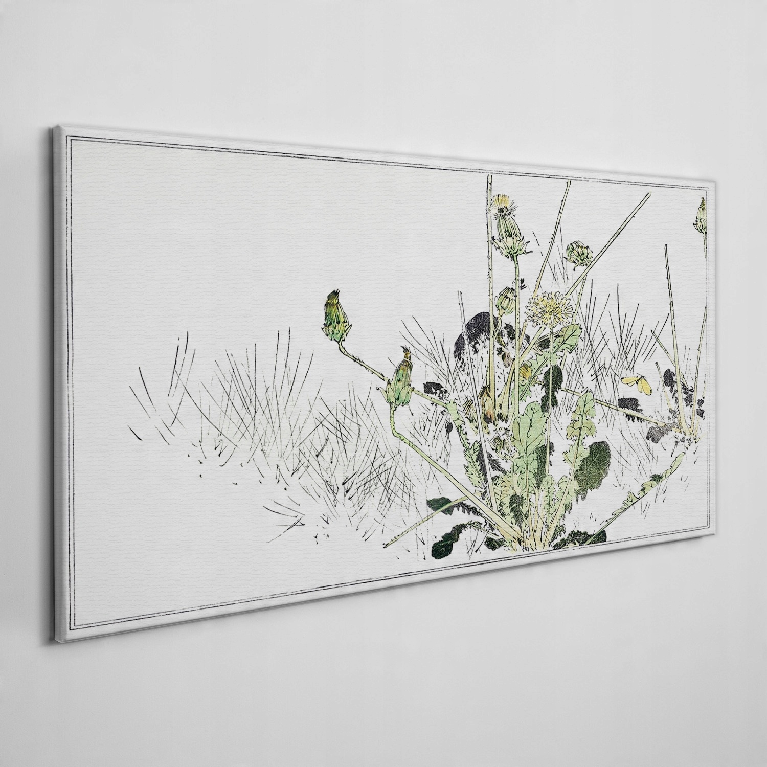 

Obraz na płótnie Kwiatu liście kwiaty 120x60 cm