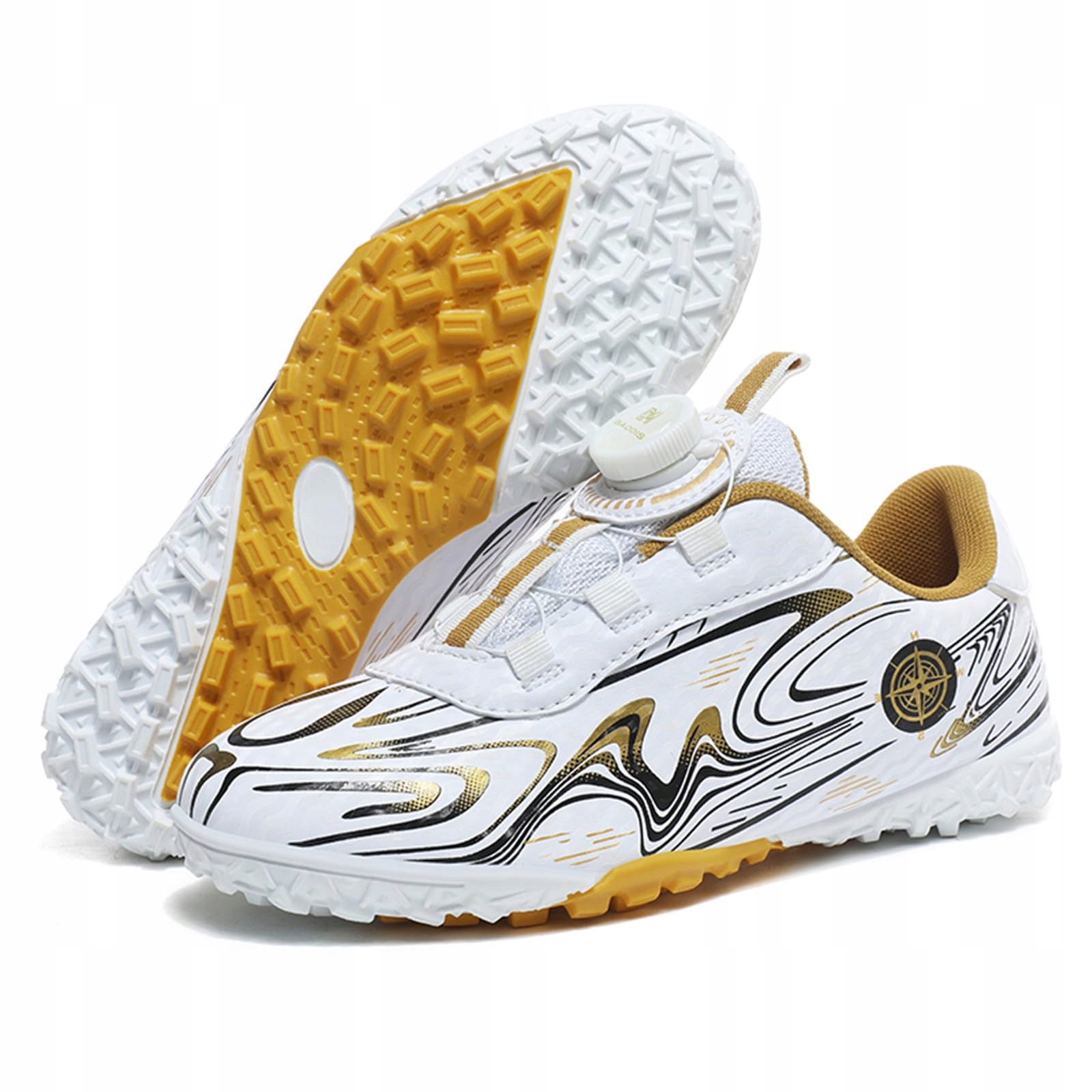 BUTY PIŁKARSKIE TURFY ORLIK DLA DZIECI Przycisk obrotowy