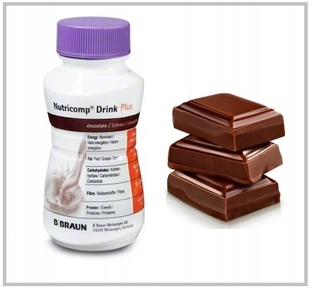 Nutri comp Drink zestaw 12x 200ml smak czekoladowy