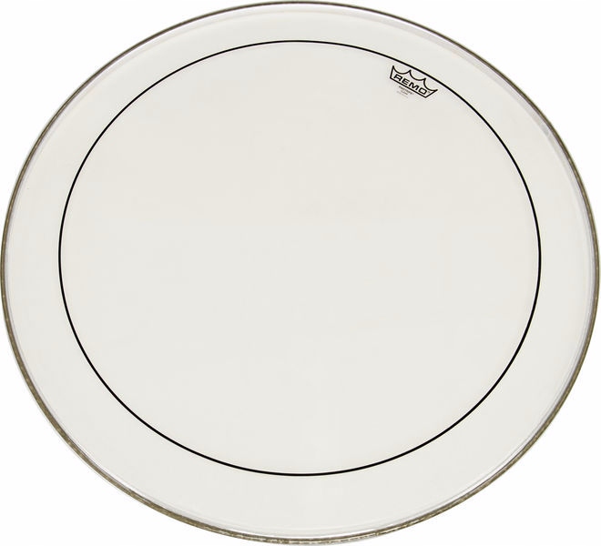 Remo Pinstripe Clear Bass 26"