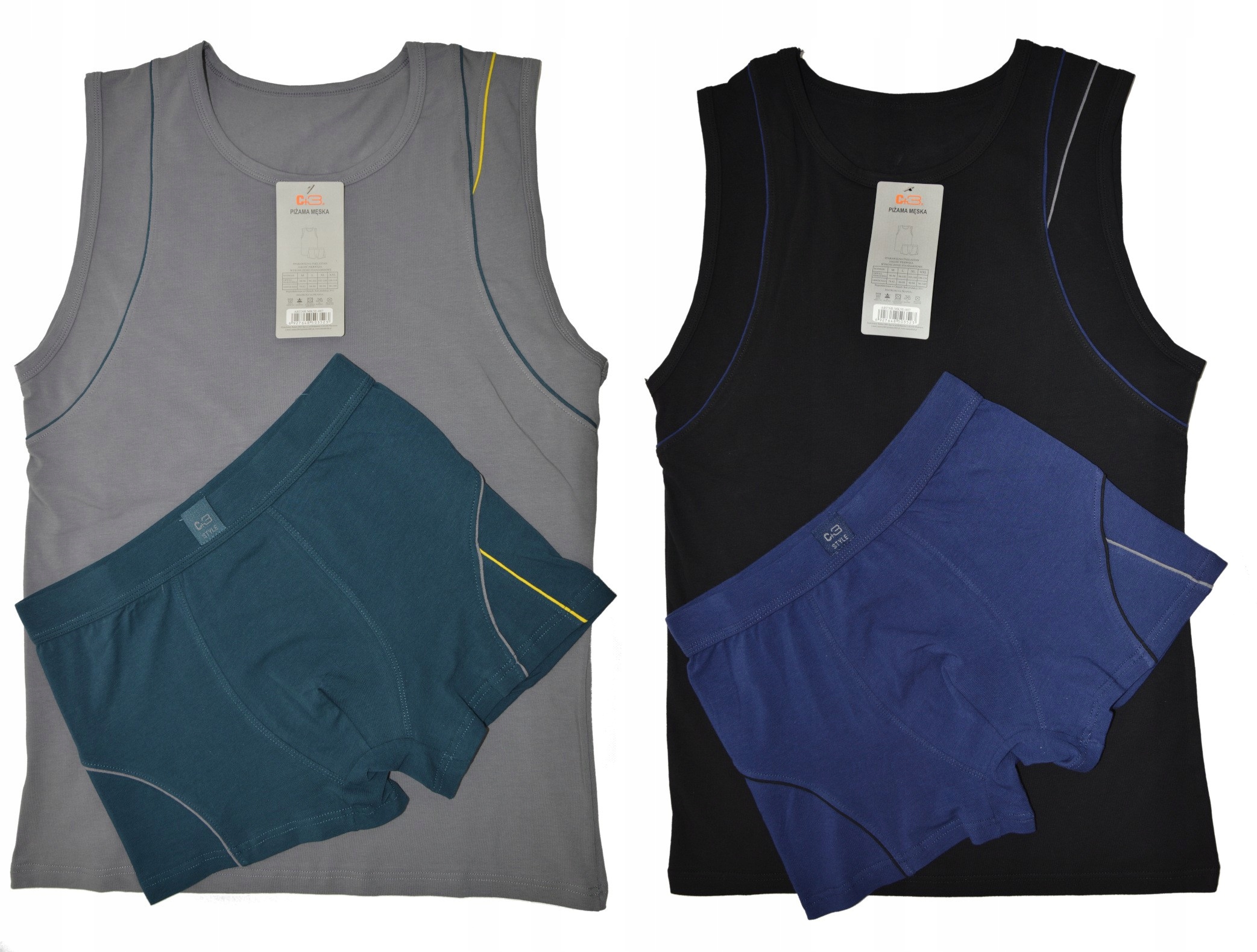 

Bokserki 2szt 2szt T-Shirt do spania M