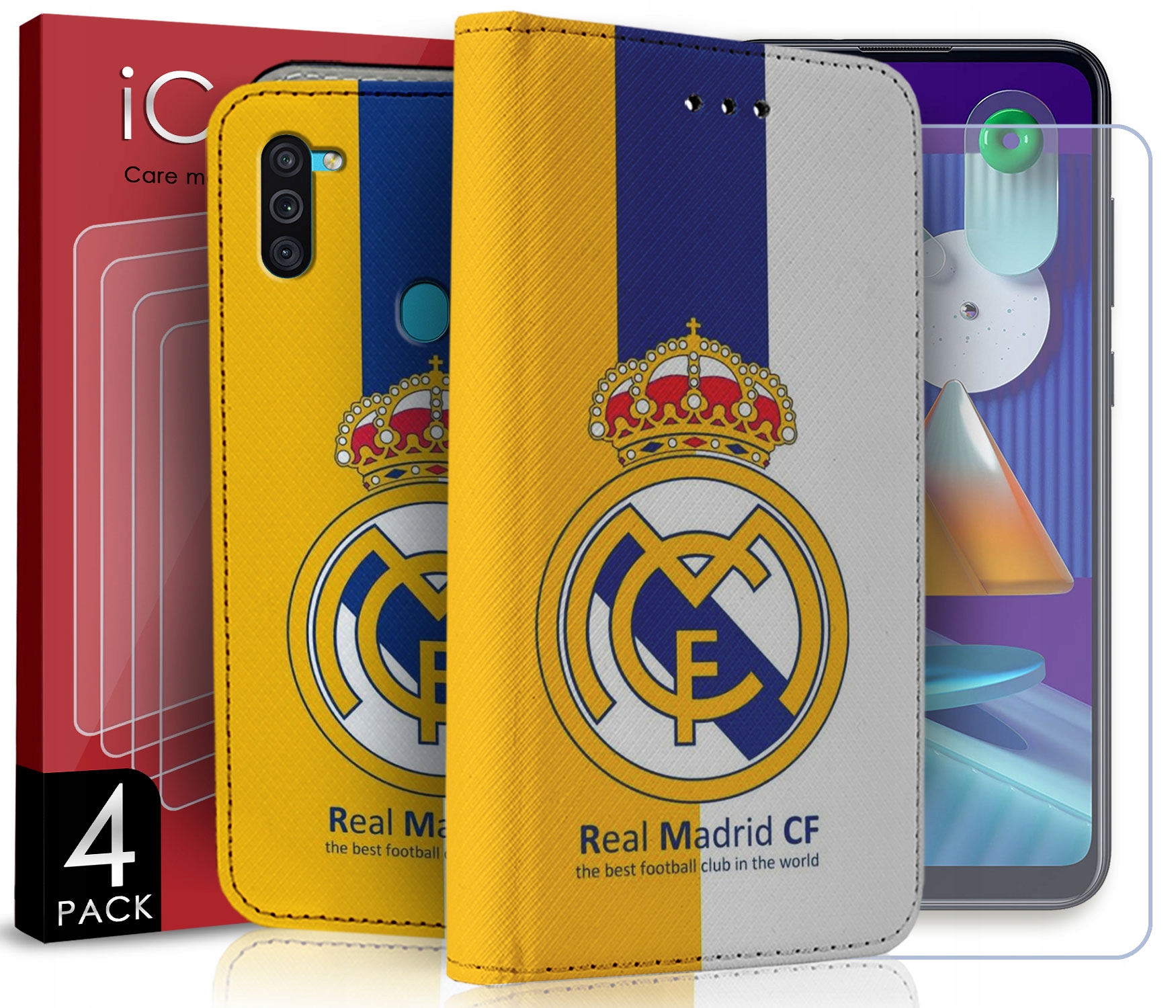 

Etui Do Samsung Galaxy M11 Szkło x4