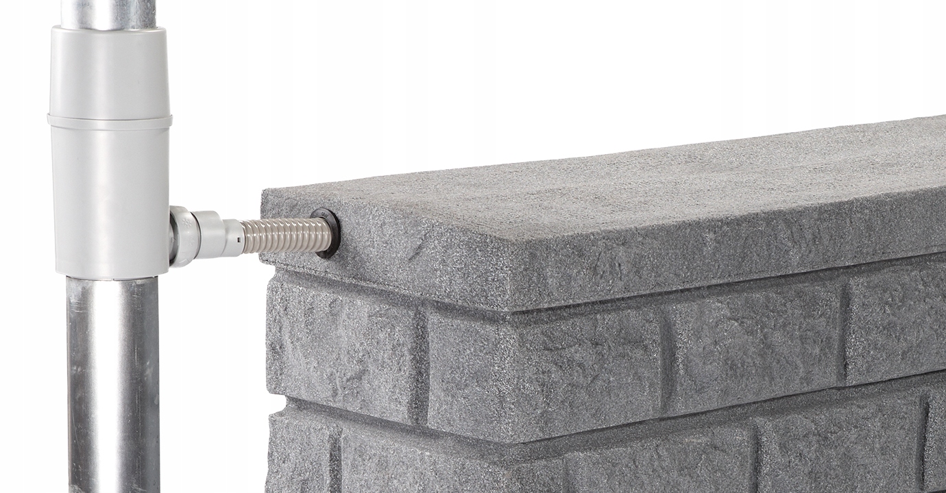 Zbiornik na wodę deszczową Rocky 400l czerwony Kod producenta 326130