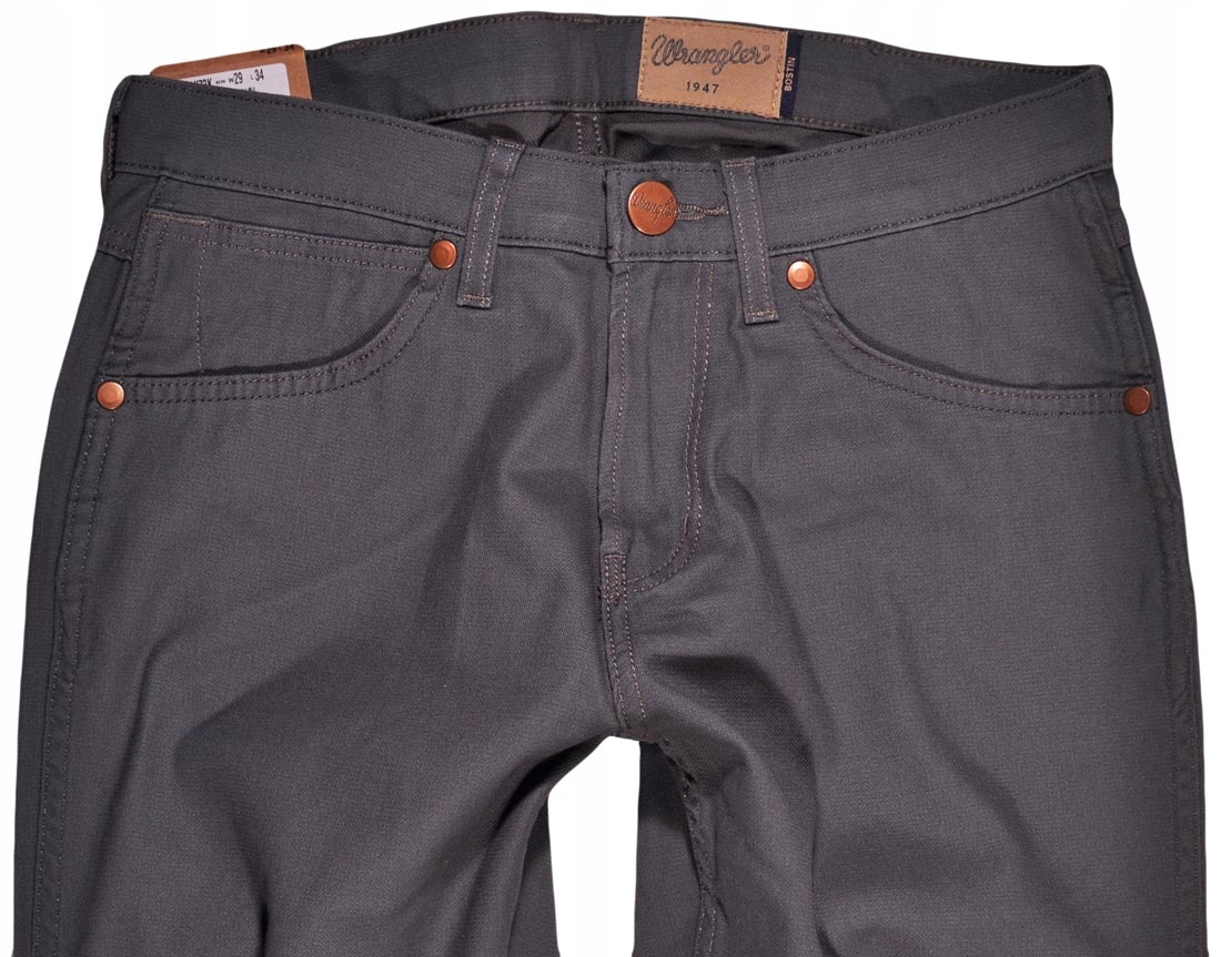 Wrangler kalhoty Slim grey jeans Bostin W27 L32