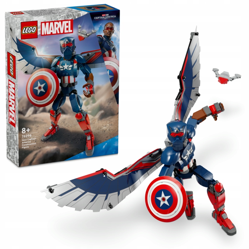Lego Marvel 76296 Sestavitelná figurka: Nový Kapitán Amerika