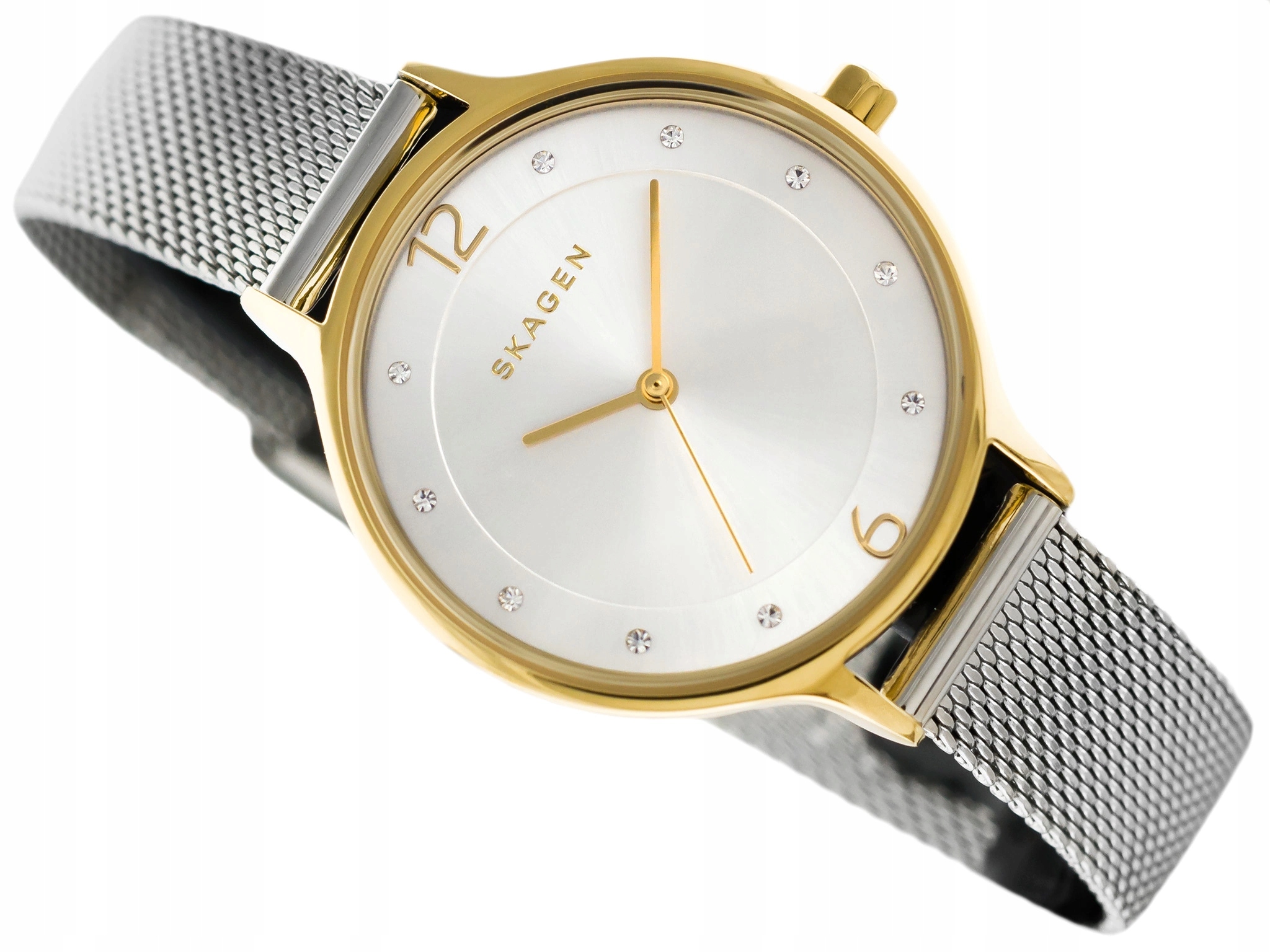 Dámské hodinky Skagen SKW2340 Anita Křišťály pouzdrem