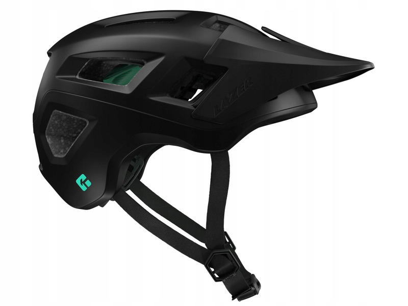 Kask rowerowy Lazer Coyote KinetiCore Czarny mat Mtb (rozmiar L)