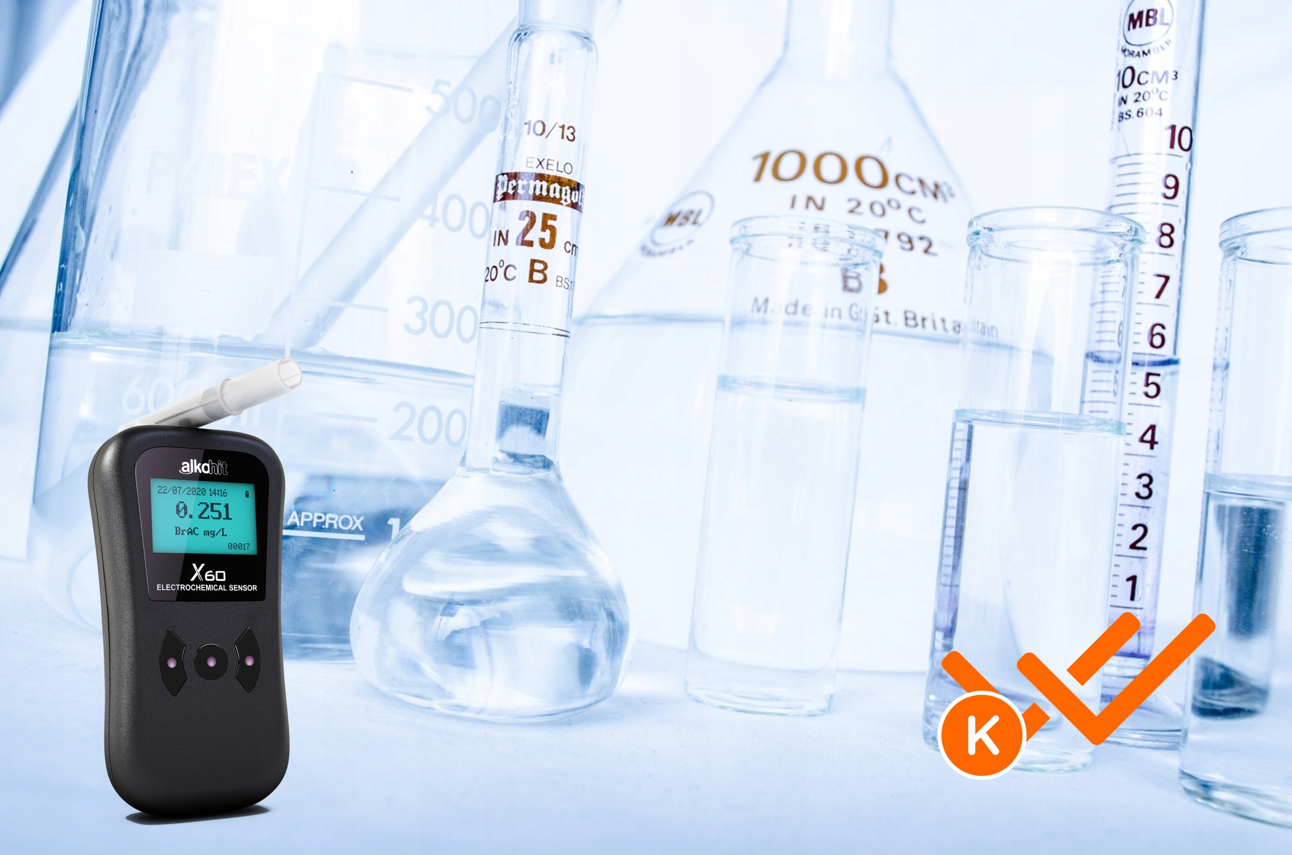 Alkomat ALKOHIT X60 bezUSTNIKOWY Walizka ALUMINIUM Producent code 0044C