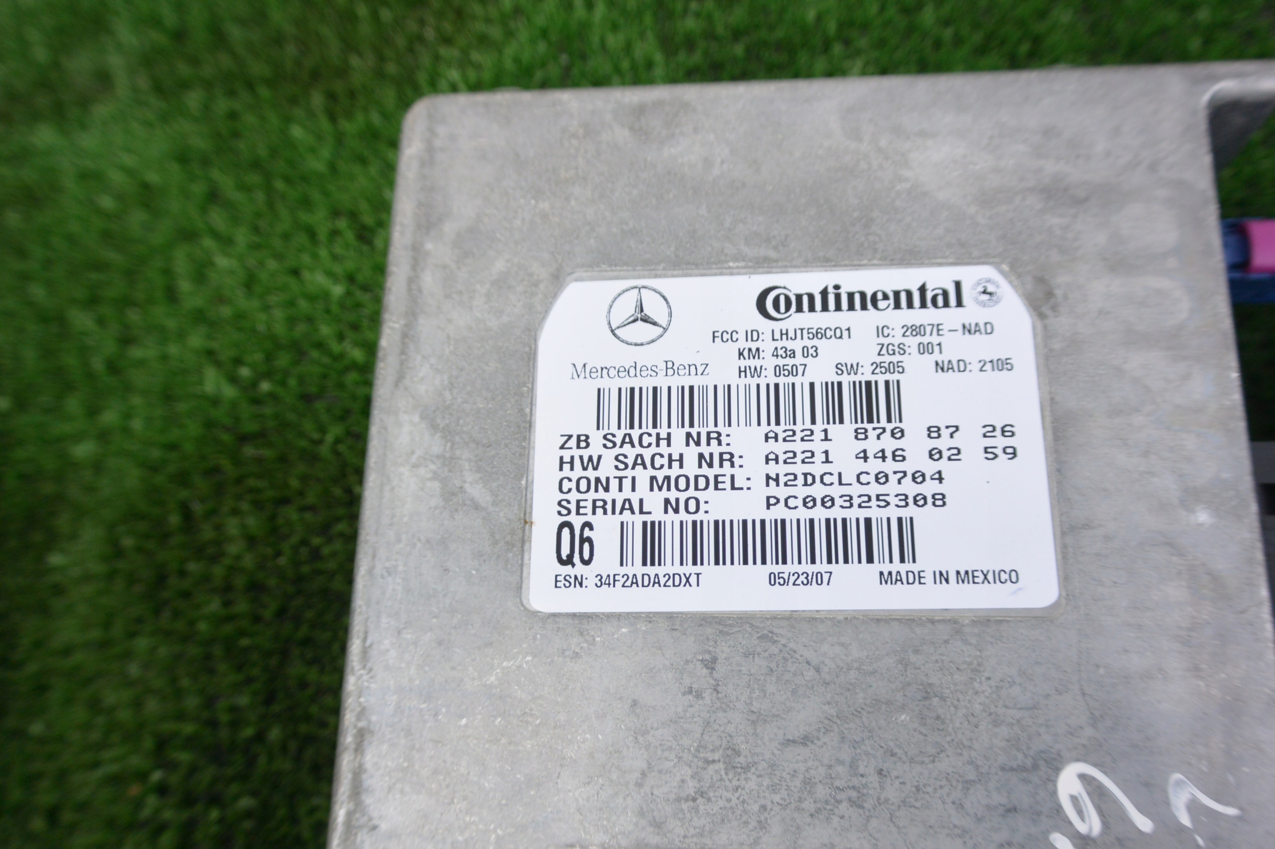 module control unit TELEFONU KOMUNIKACJI connector MERCEDES E-class W211 W212 W164