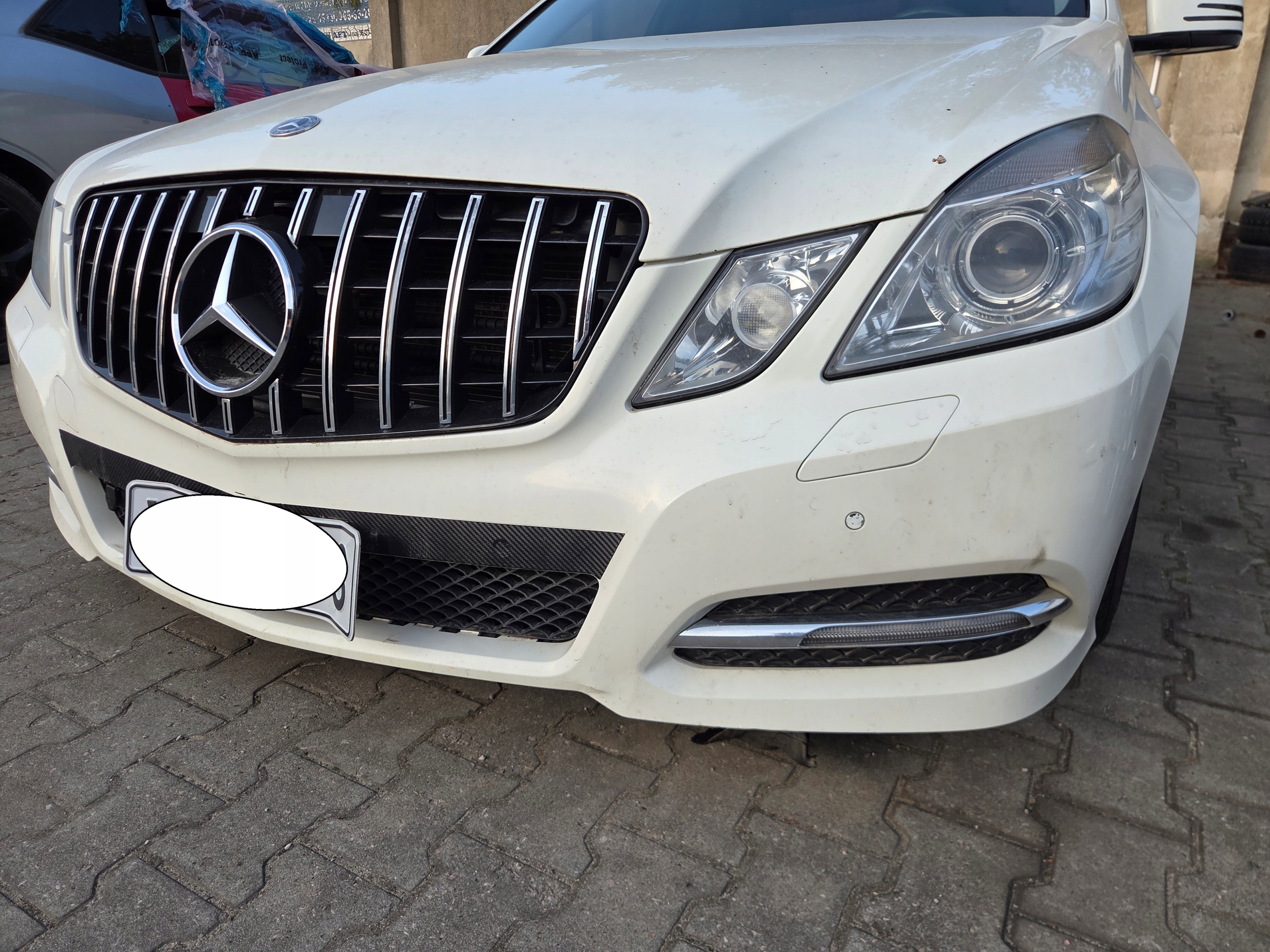 bumper front front complete XENON PDC Mercedes W212 650