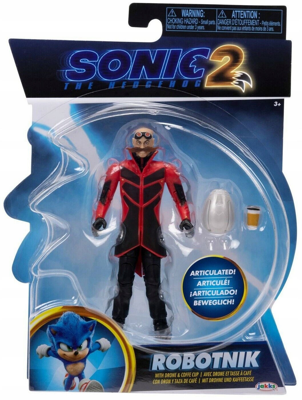 Sonic 41272 Figurka Robotnik z akcesoriami 10 cm