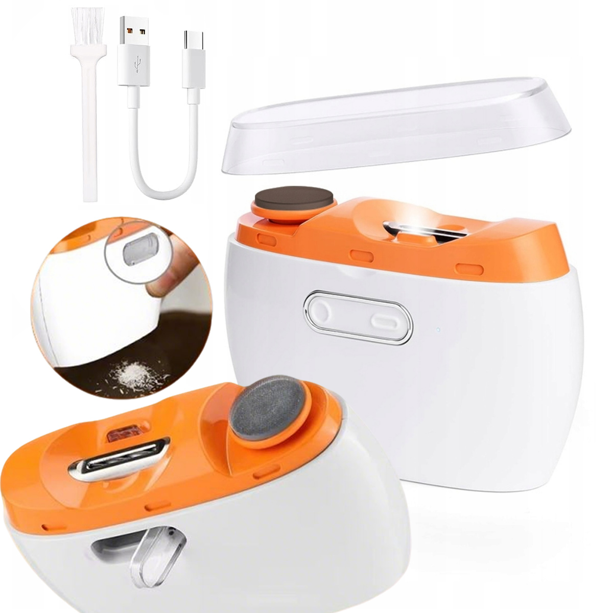 Elektrická kleštička na nehty s Led osvětlením