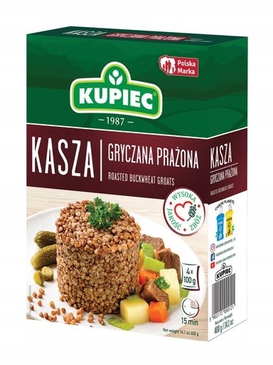 Kupiec Pohanková kaše (karton) 4x100 g
