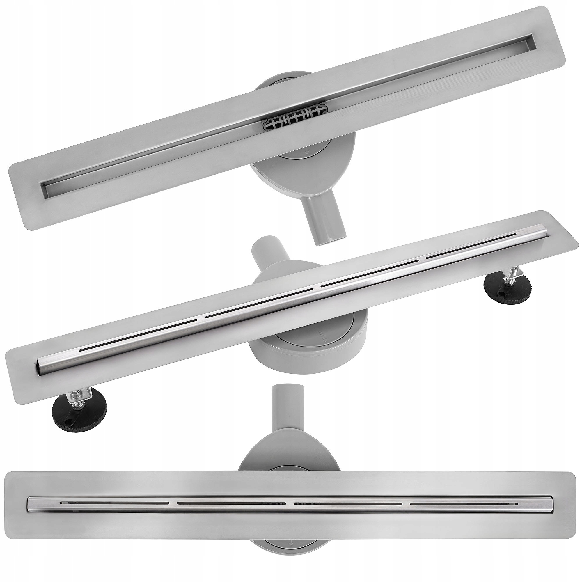 Lineárny odtok Rea Filo Kefovaná oceľ 70