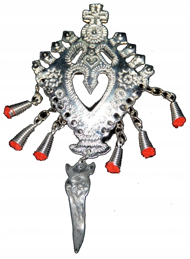 

Parzenica broszka przypinka spinka góralska etno