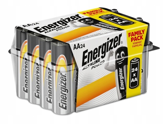 

24x Bateria Energizer Alkaline Power LR6 Aa 1,5V