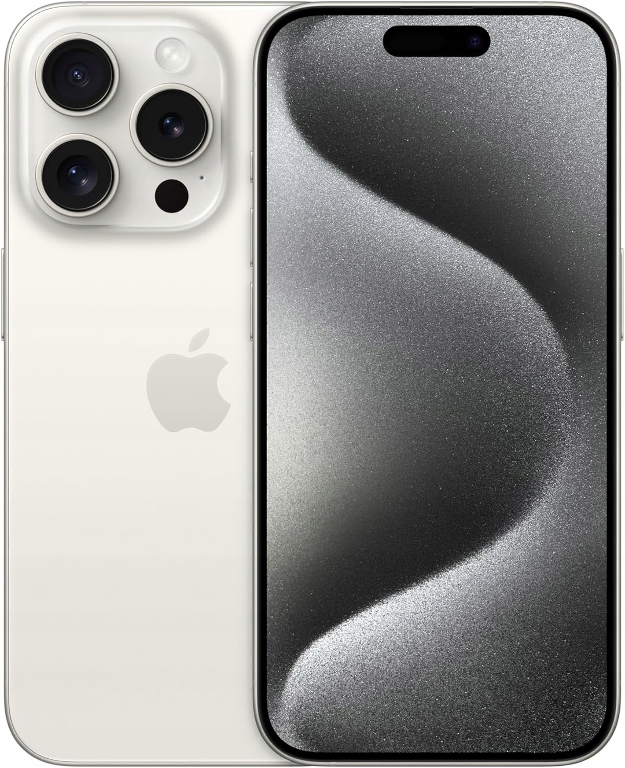 Biały/ White Titanium Apple iPhone 15 Pro 128 Gb