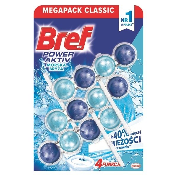 

Bref Power Activ Ocean Zawieszka do Wc 3x50g