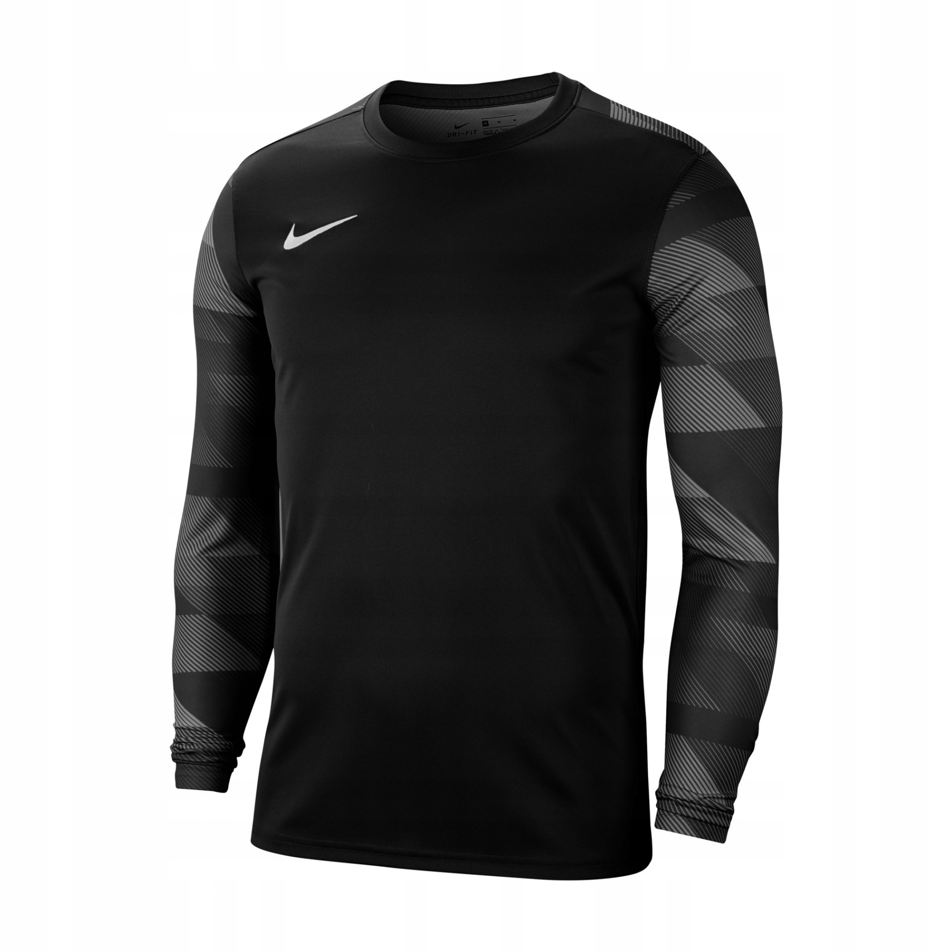 Nike Dri-fit Koszulka Termoaktywna Sportowa Długi Rękaw Czarna r. L