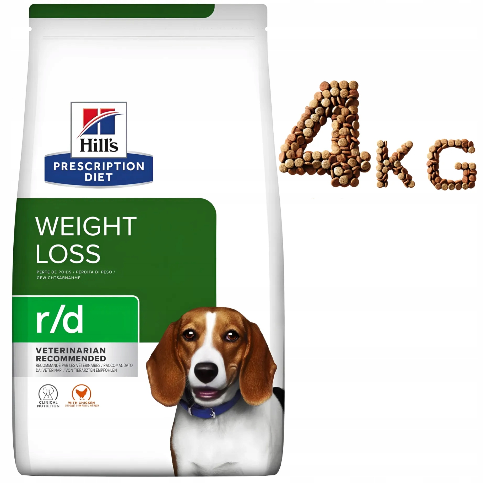 Hill's Pd Canine r/d Weight Reduction 4 kg